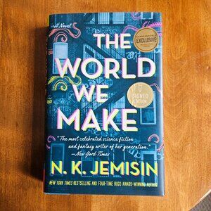 Signed book The World We Make by N.K. Jemisin hardcover first edition 2022